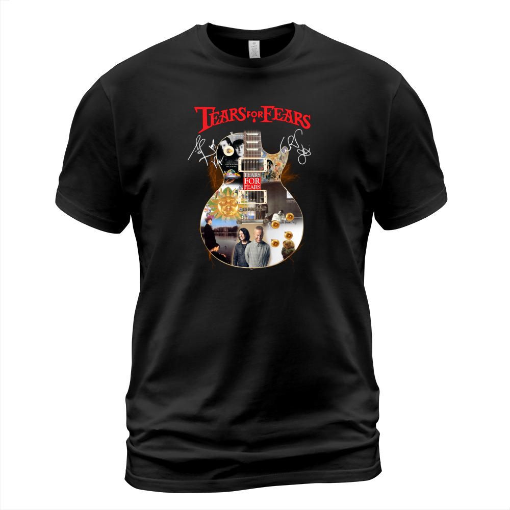 Tears for Fears guitar signatures shirt T-Shirt Unisex