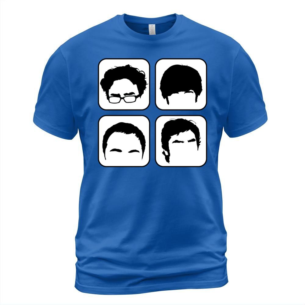 The Big Bang Theory Heads Men's T-Shirt