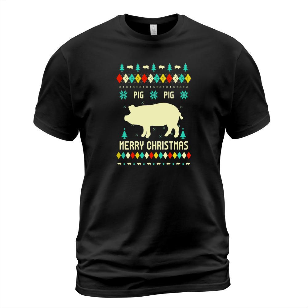 Pig Christmas T-Shirt Unisex