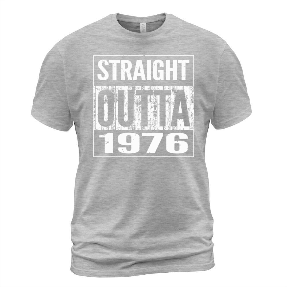 1976 - Straight Outta 1976 Funny 41th Birthday G Men's T-Shirt