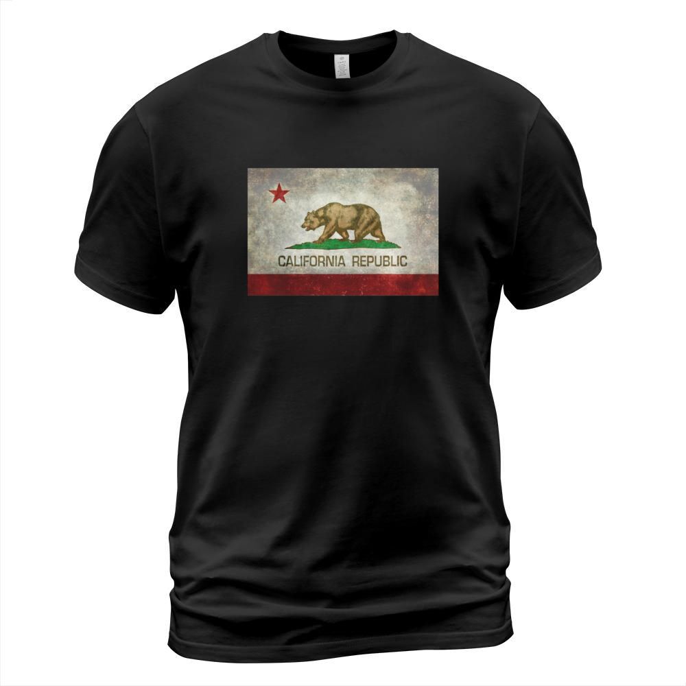 bear - California Republic state flag shirts T-Shirt Unisex