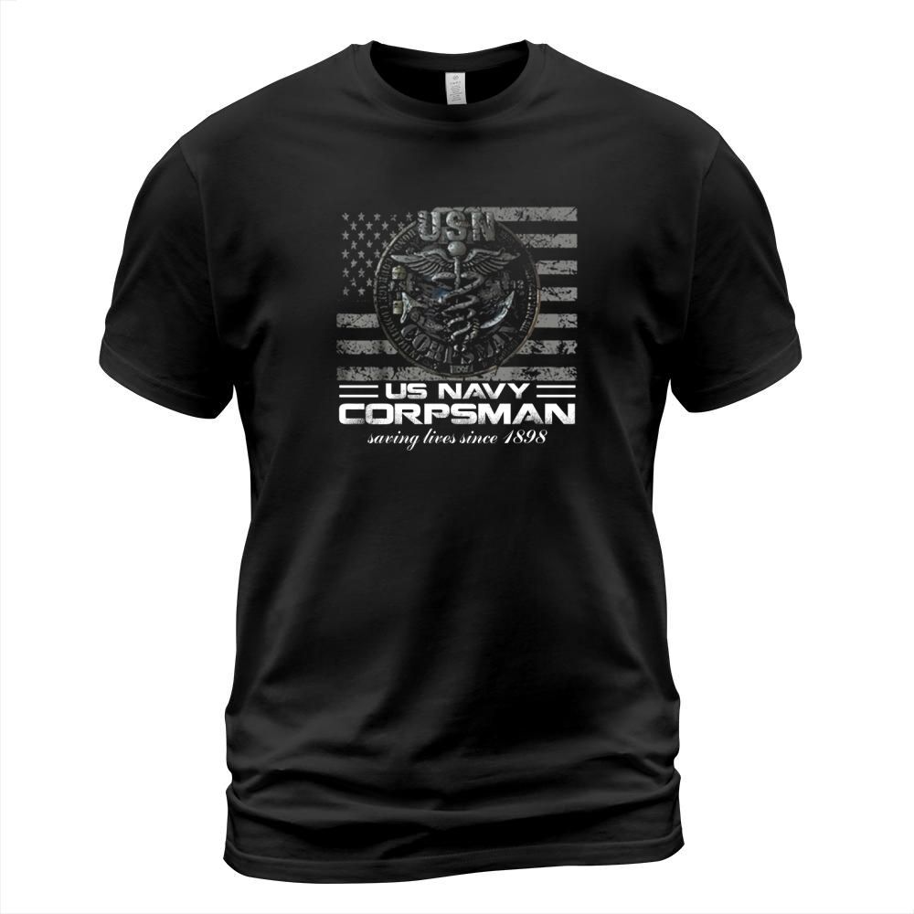 Us Navy Corpsman Navy Veteran Ideas t-shirt T-Shirt Unisex