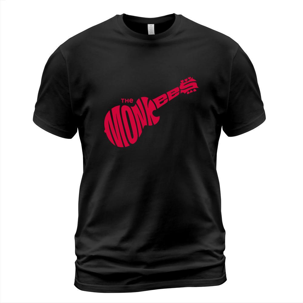 The Monkees Band Logo Pink T-Shirt Unisex