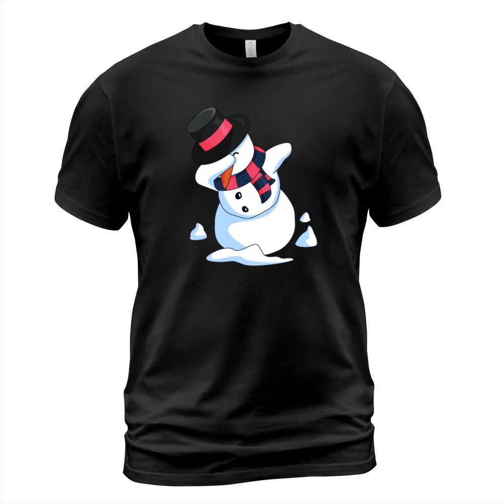 Dabbing Snowman Men's T-Shirt