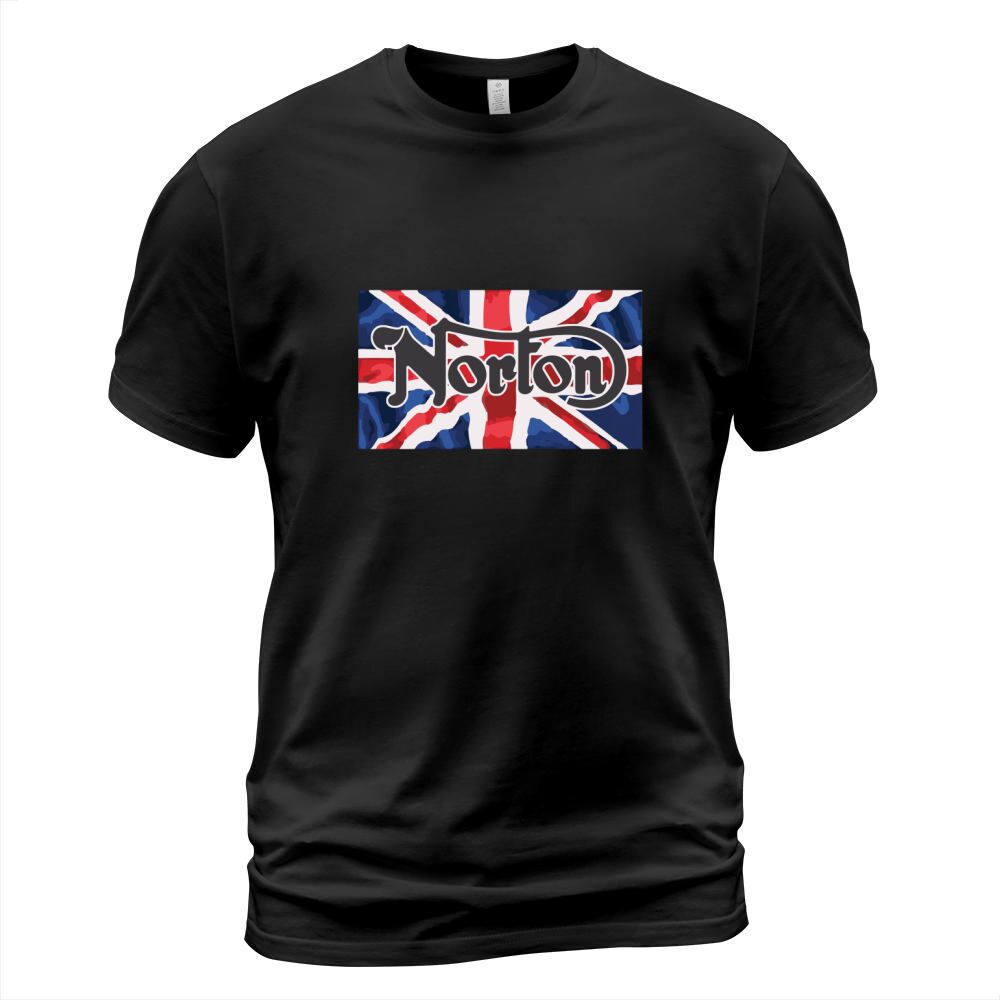 Norton Motorcycle Flag T-Shirt T-Shirt Unisex