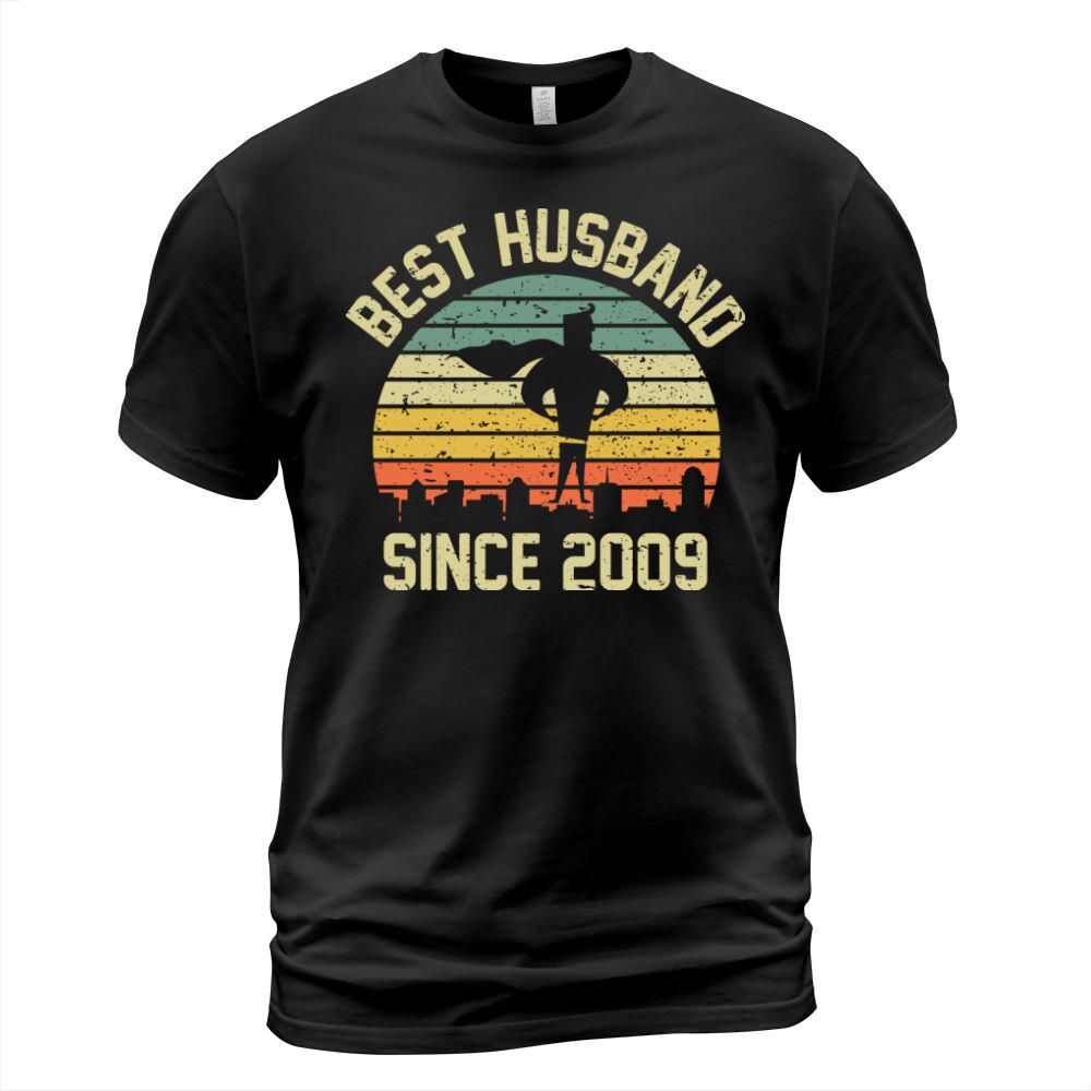 Wedding Anniversary Best Husband SINCE 2009 T-Shirt Unisex