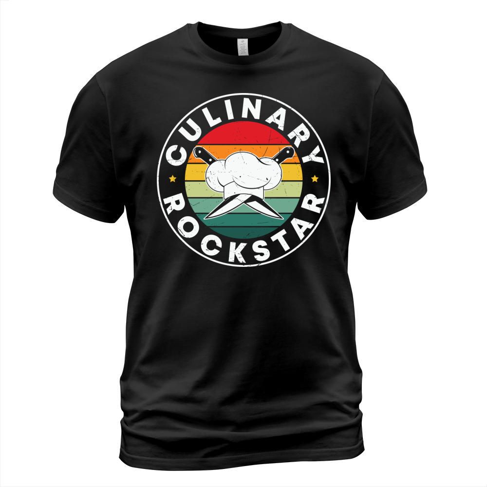 Culinary Rockstar Chef T-Shirt Unisex