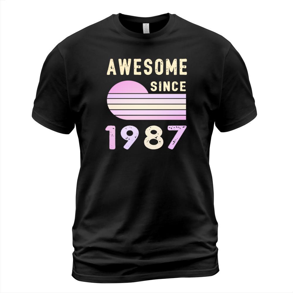 1987 Birthday Retro Vintage Gift original T-Shirt Unisex