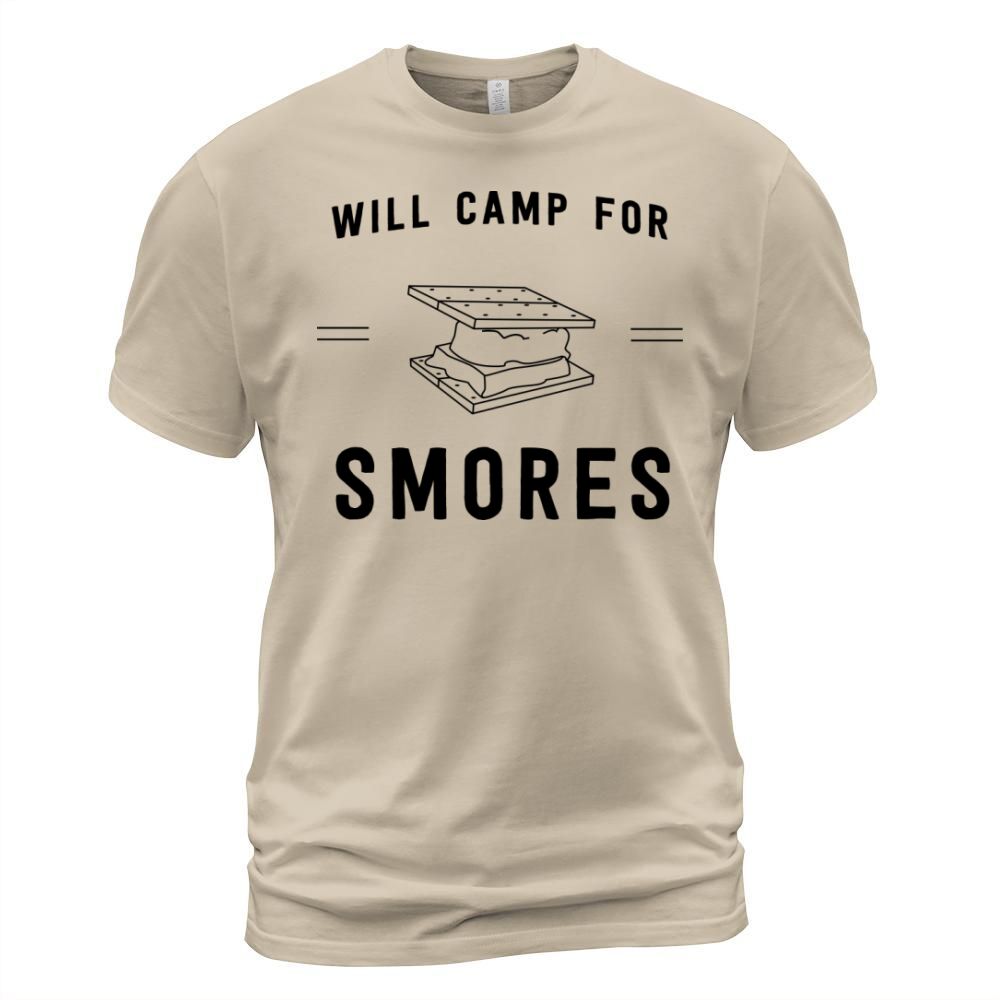 Will camp for smores Men's T-Shirt