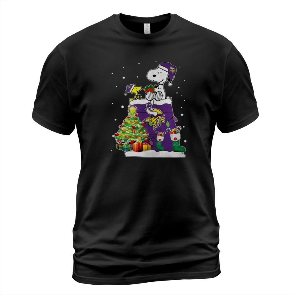 Minnesota Vikings  Christmas tree T-Shirt Unisex