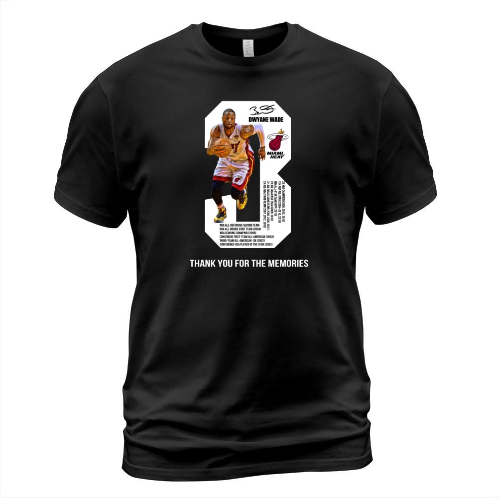 Dwyane wade thank you for the memories T-Shirt Unisex