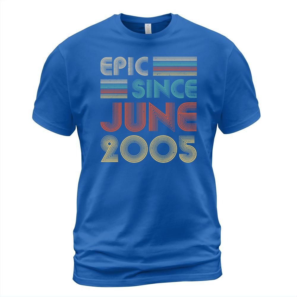 Epic Since June 2005 Vintage 15 Years Old Gifts Men's T-Shirt