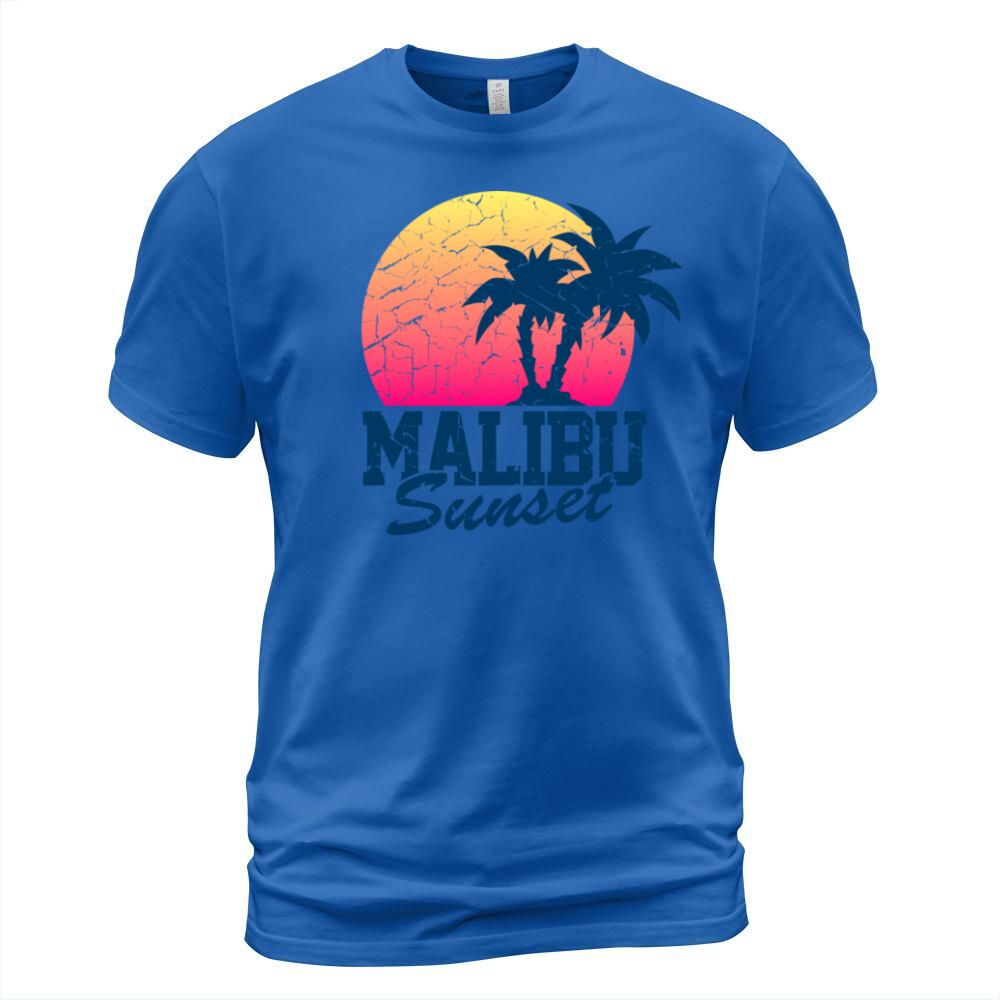 Vintage Malibu Sunset used Men's T-Shirt