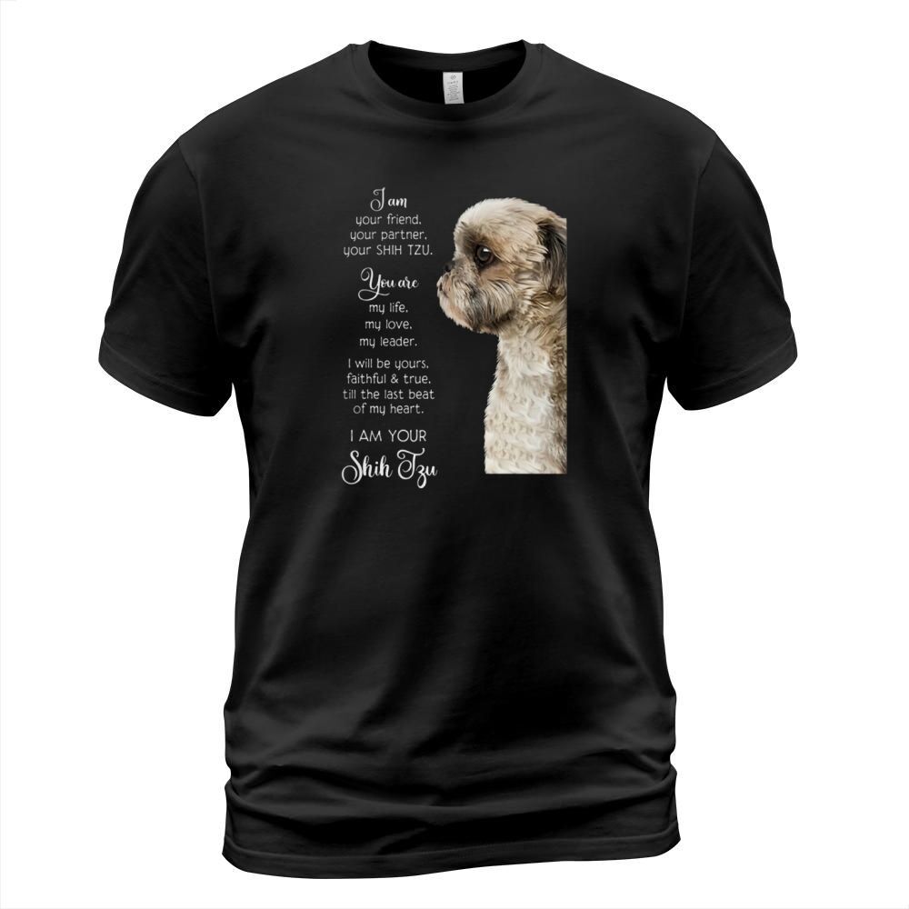 I am Your Friend Your Partner Your Shih Tzu you are my life love shirt - Coffee Mug (colored) T-Shirt Unisex