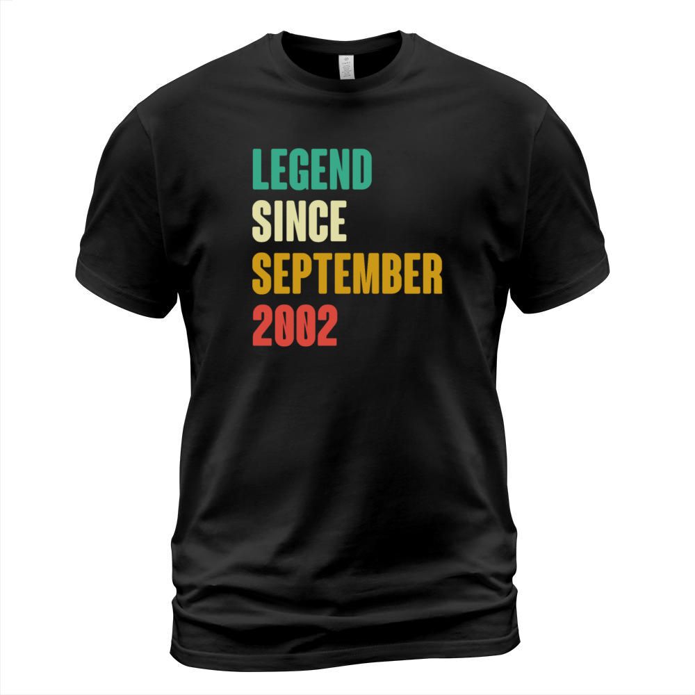 September 2002 20th Birthday 20 Years Old Bday Gi T-Shirt Unisex