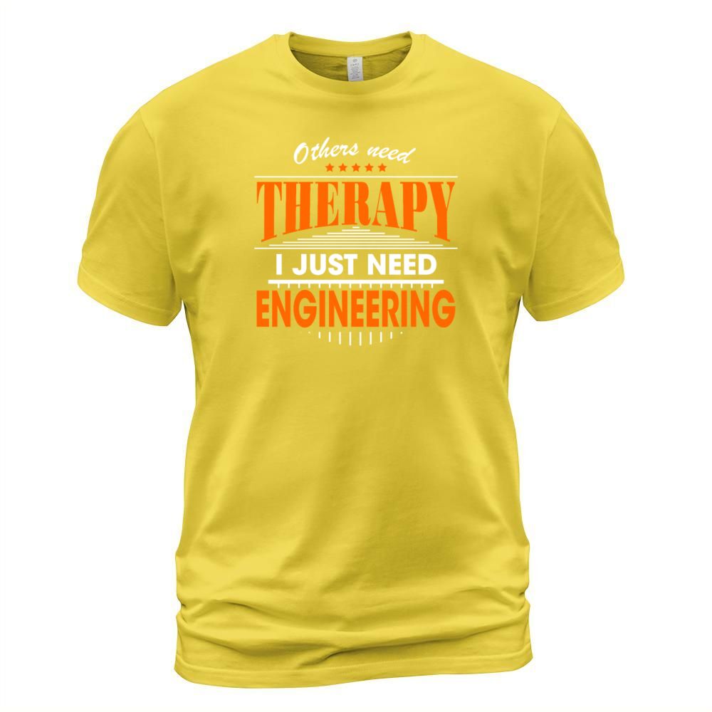 engineering is my therapy Men's T-Shirt