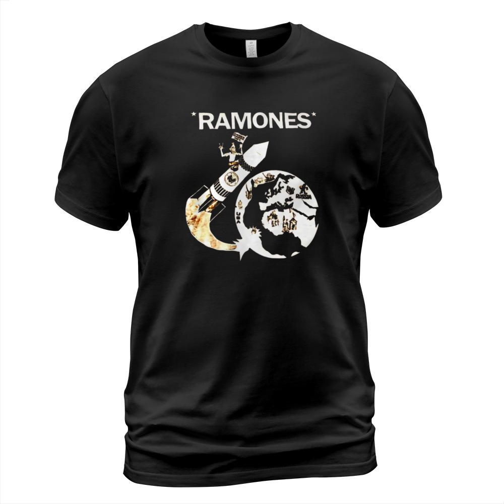 Ramones Rocket Earth T-Shirt Unisex