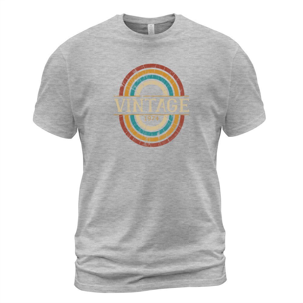 1974 birthday vintage shirt - gift idea retro Men's T-Shirt