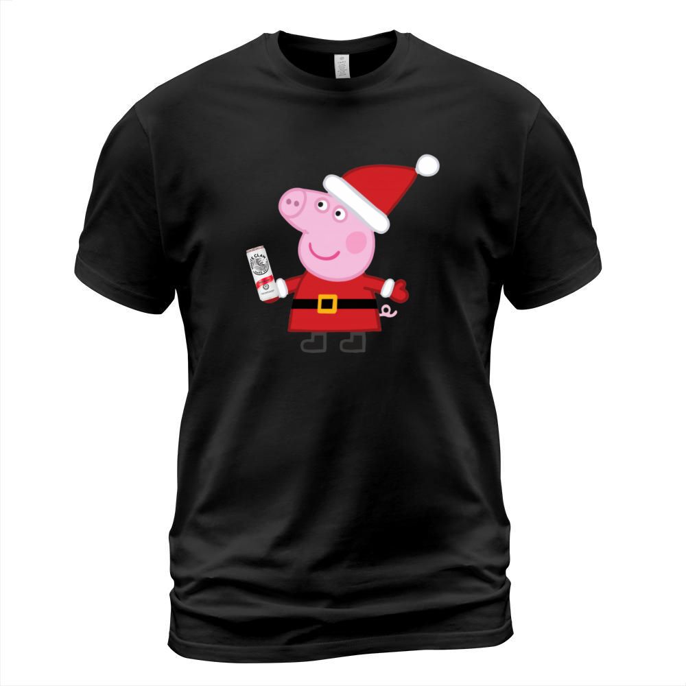 Peppa Pig And White Claw T-Shirt Unisex