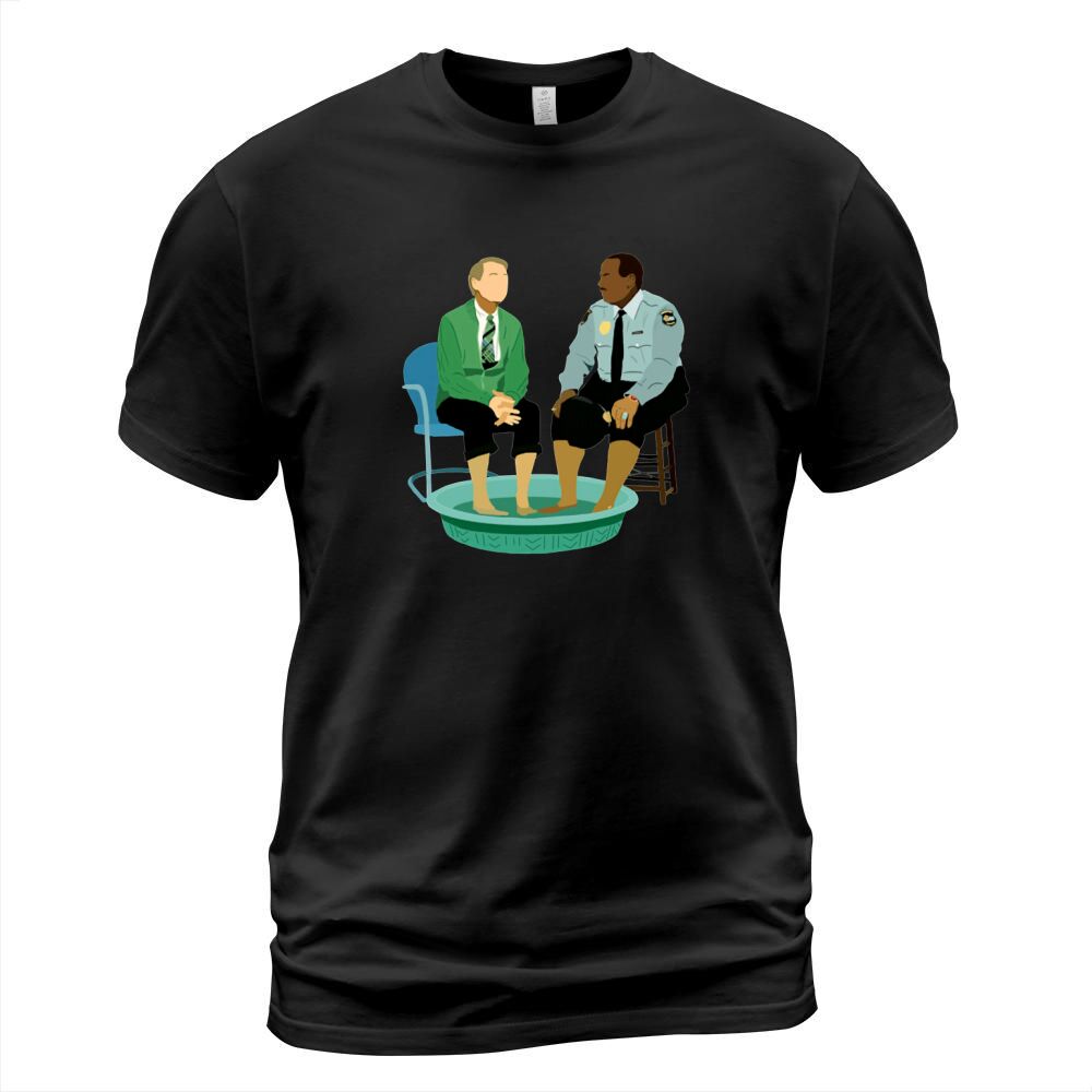 Mr Rogers Officer Clemmons Pool T-Shirt Unisex
