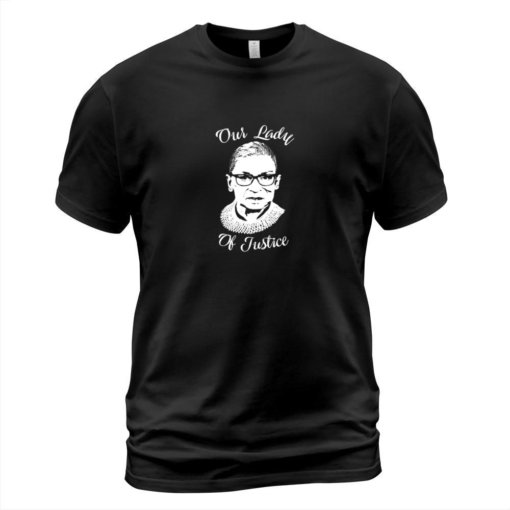 Notorious RBG - Our Lady Of Justice - Hat T-Shirt Unisex