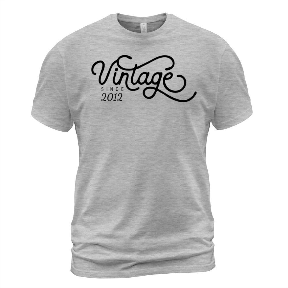 Vintage Since 2012 Birthday Gift Men's T-Shirt