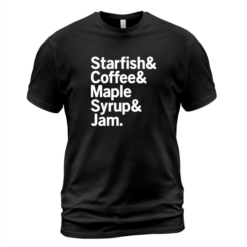 Starfish  Coffee  Maple Syrup  Jam Prince T-Shirt Unisex