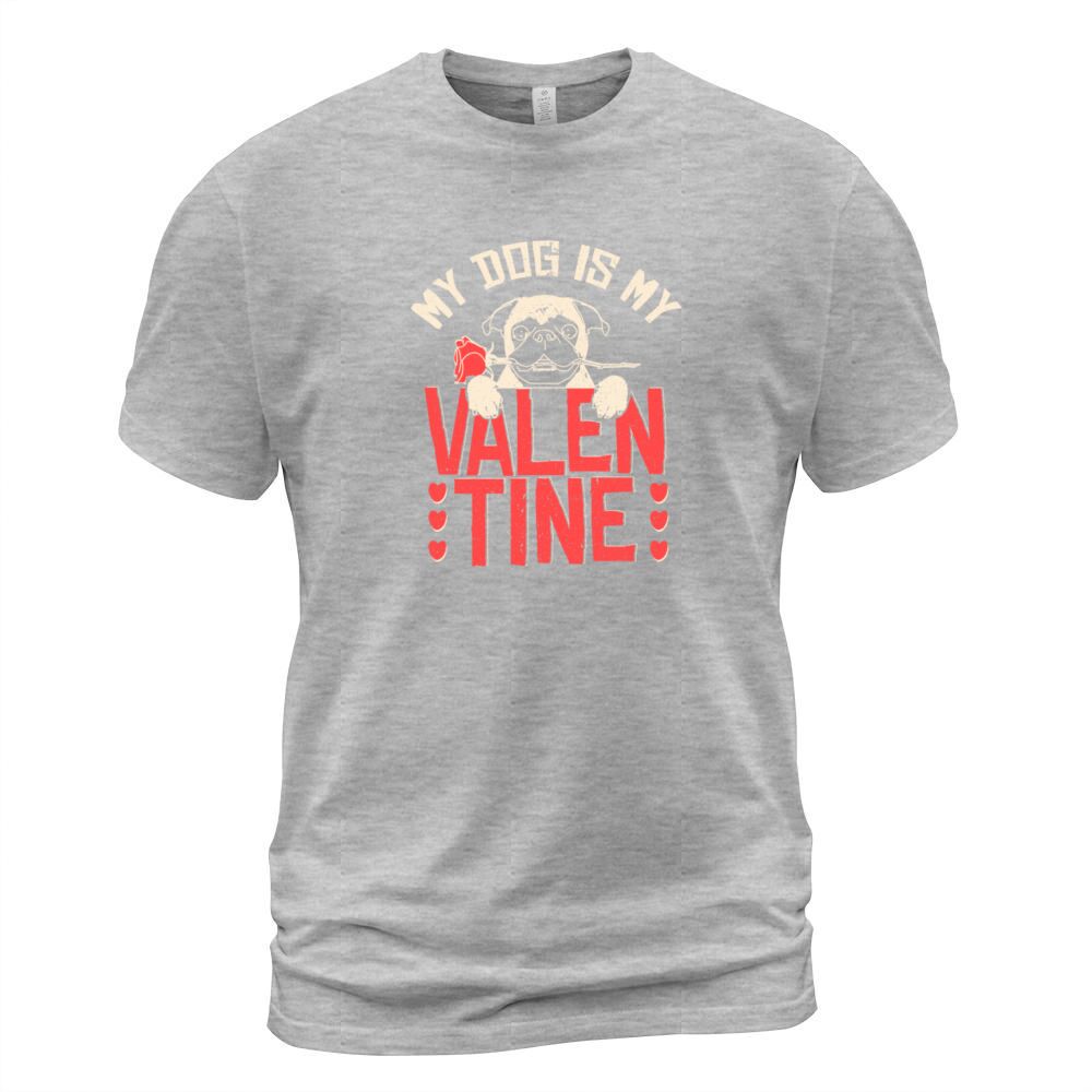 Dog Valentines Day Men's T-Shirt