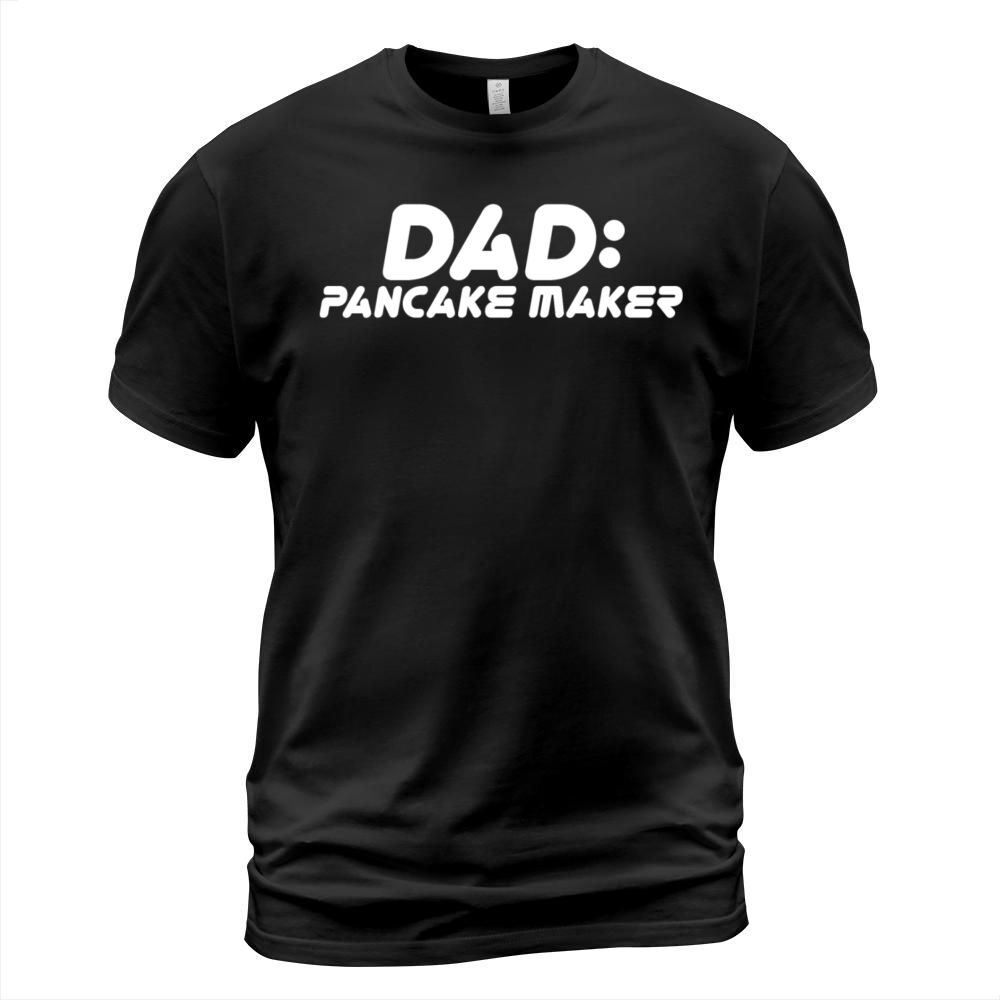 Dad pancake maker T shirt Design Happy Fathers Day Men's T-Shirt