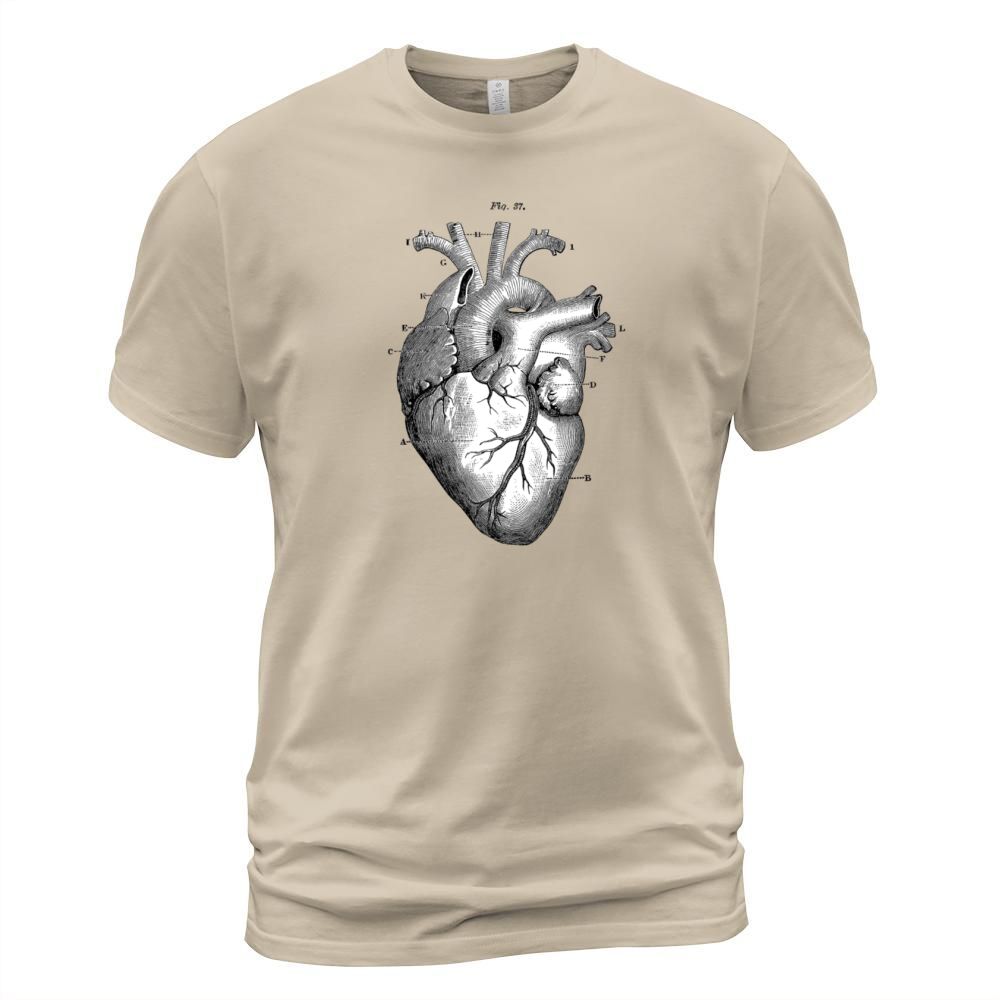 Anatomically correct heart Men's T-Shirt