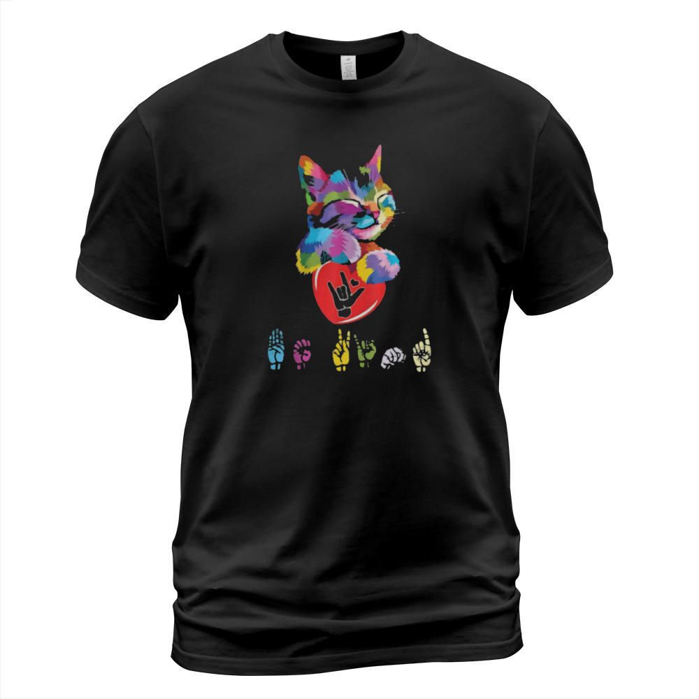 Rainbow Cat T-Shirt Unisex