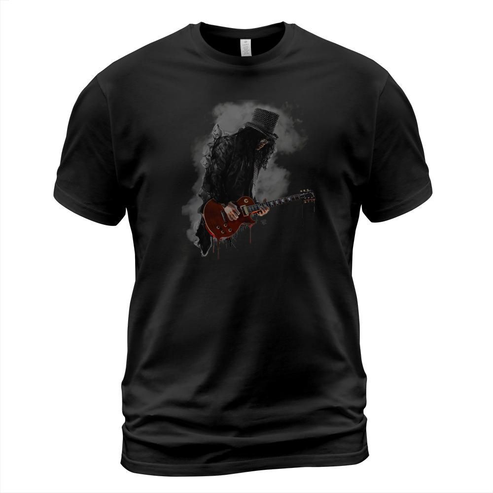 Slash play guitar Guns N&#8217; Roses T-Shirt Unisex