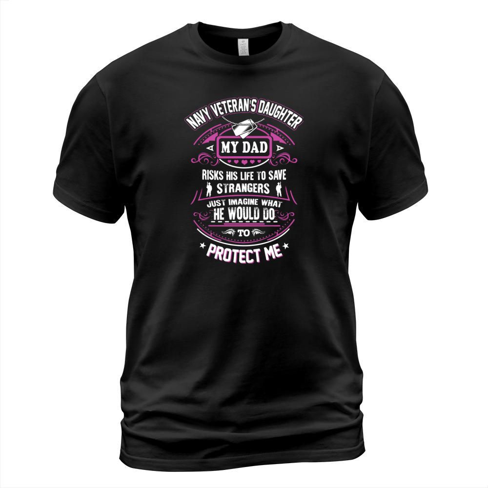 Navy Veterans Daughter T-Shirt Unisex