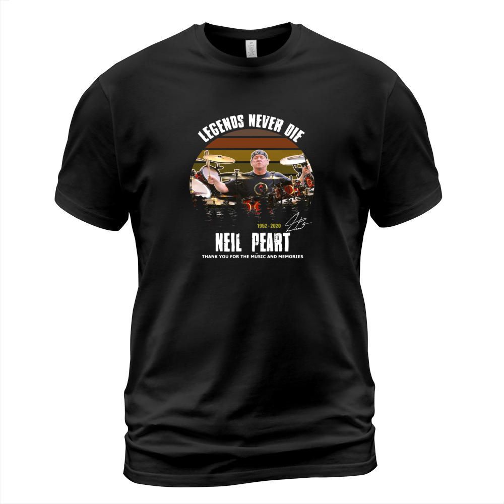 Legends Never Die Neil Peart T-Shirt Unisex