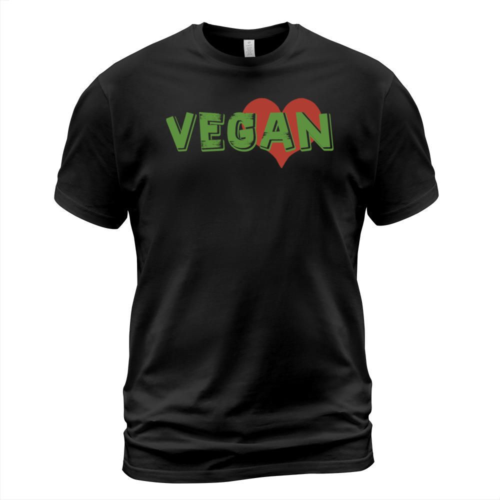 VEGAN HEART Men's T-Shirt