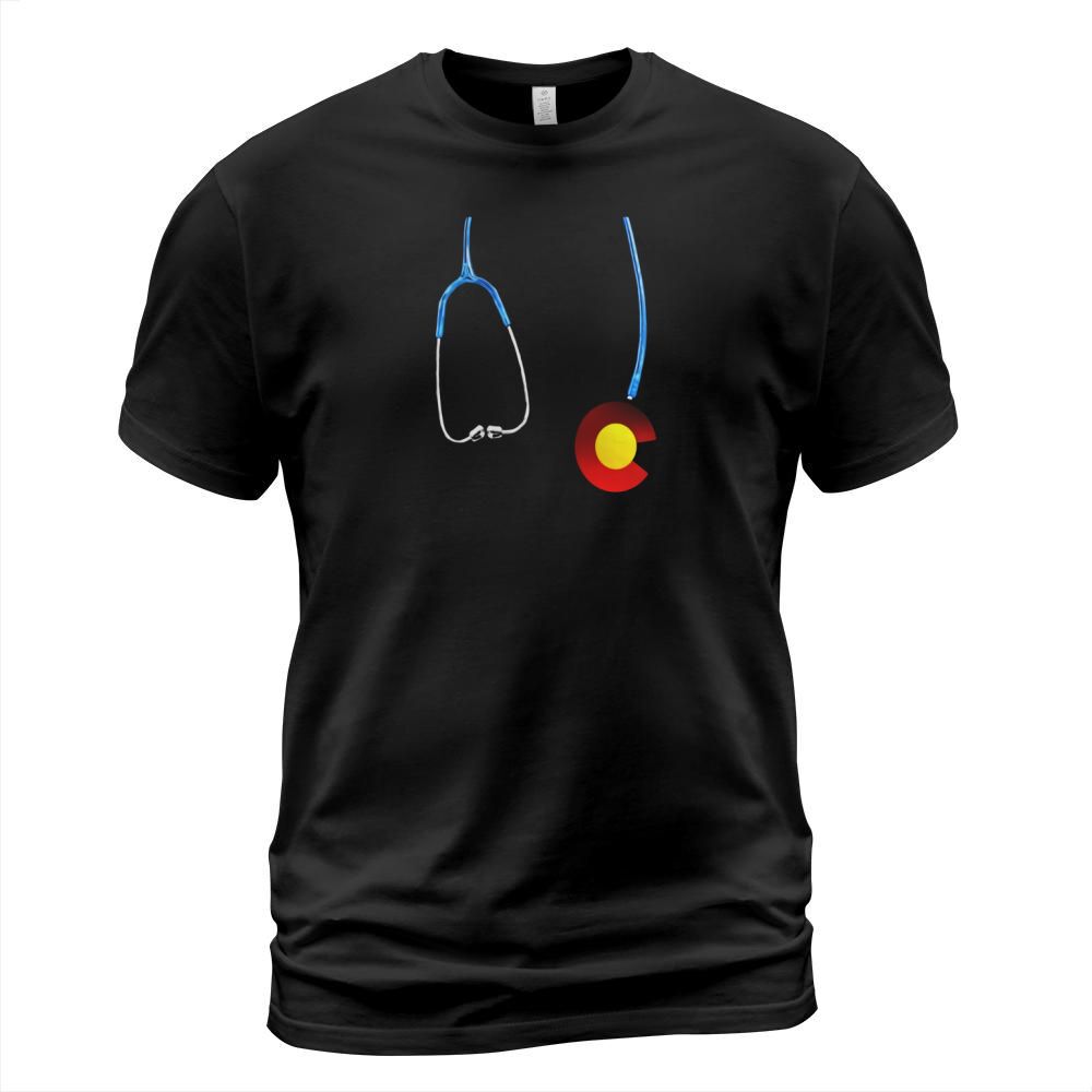 Colorado Flag Inspired Shirt for Nurse or Doctor T-Shirt Unisex