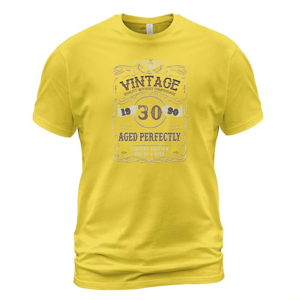 30th Birthday Gift Vintage 1992 Aged Perfectly Men's T-Shirt