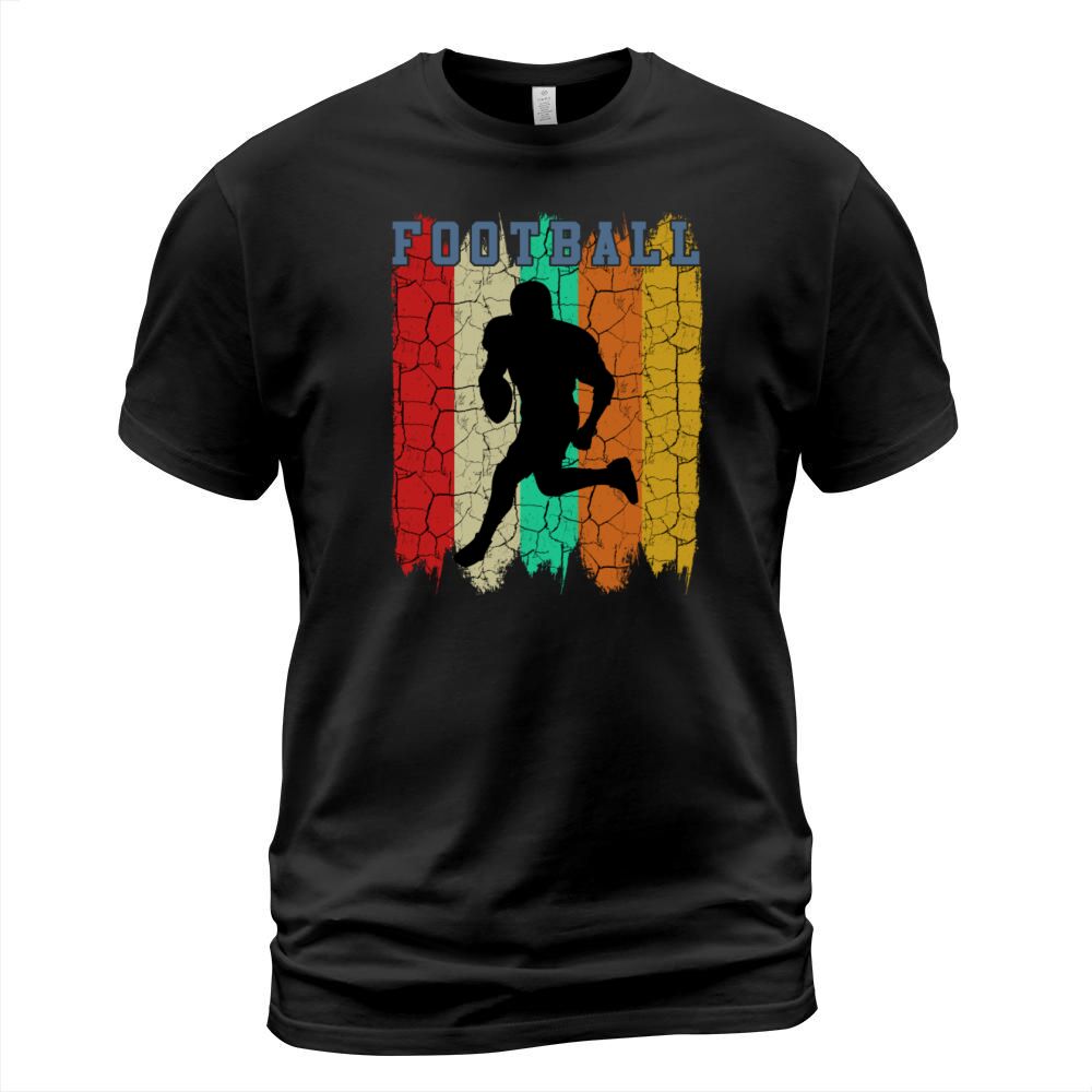 Retro Style Vintage American Football Player Sport Men's T-Shirt