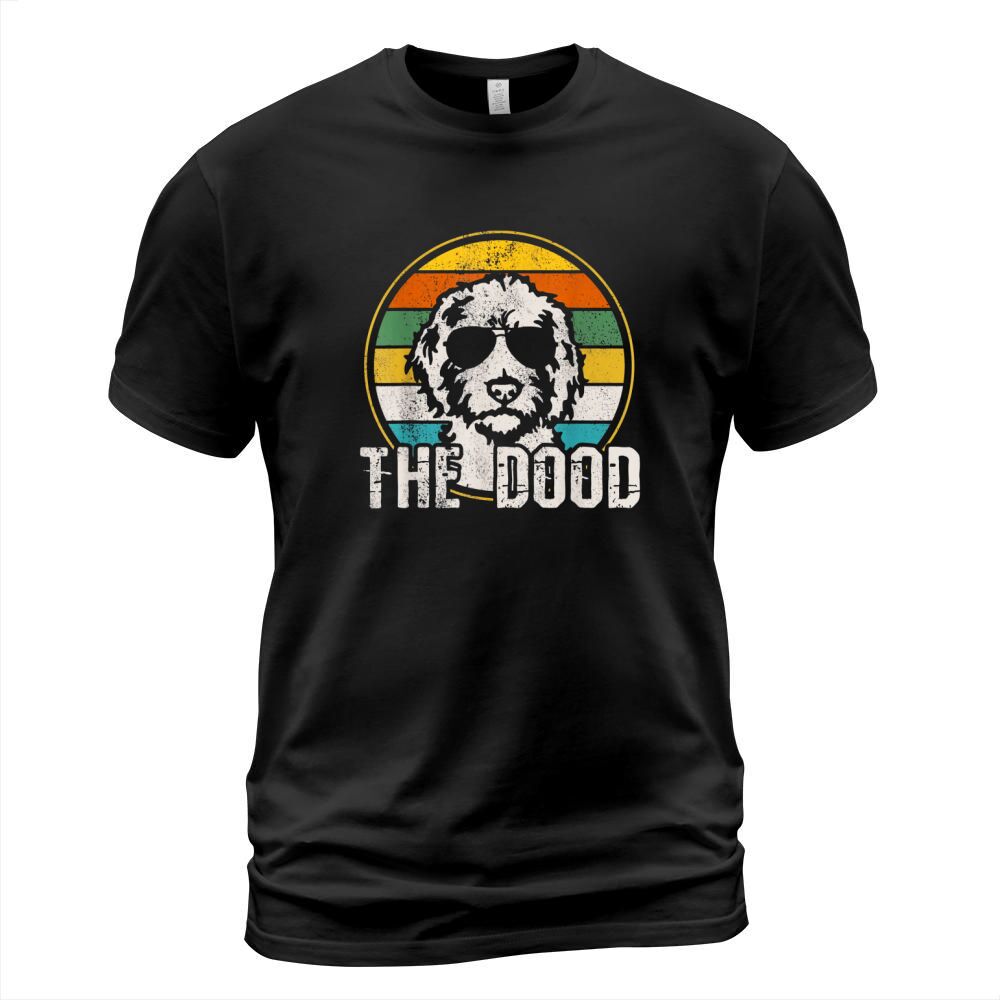 Goldendoodle The Dood Vintage Retro Dog T-Shirt Unisex
