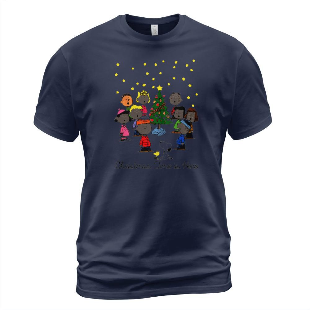 The Peanuts Gang christmas time is here T-Shirt Unisex