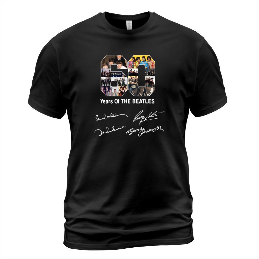 Official 60 years of the Beatles T-Shirt Unisex