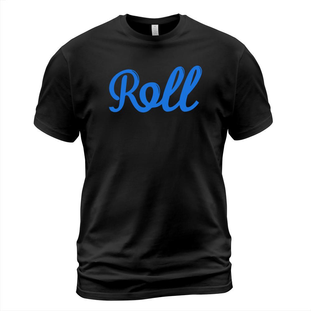 Roll Jiu Jitsu Blue T-Shirt Unisex