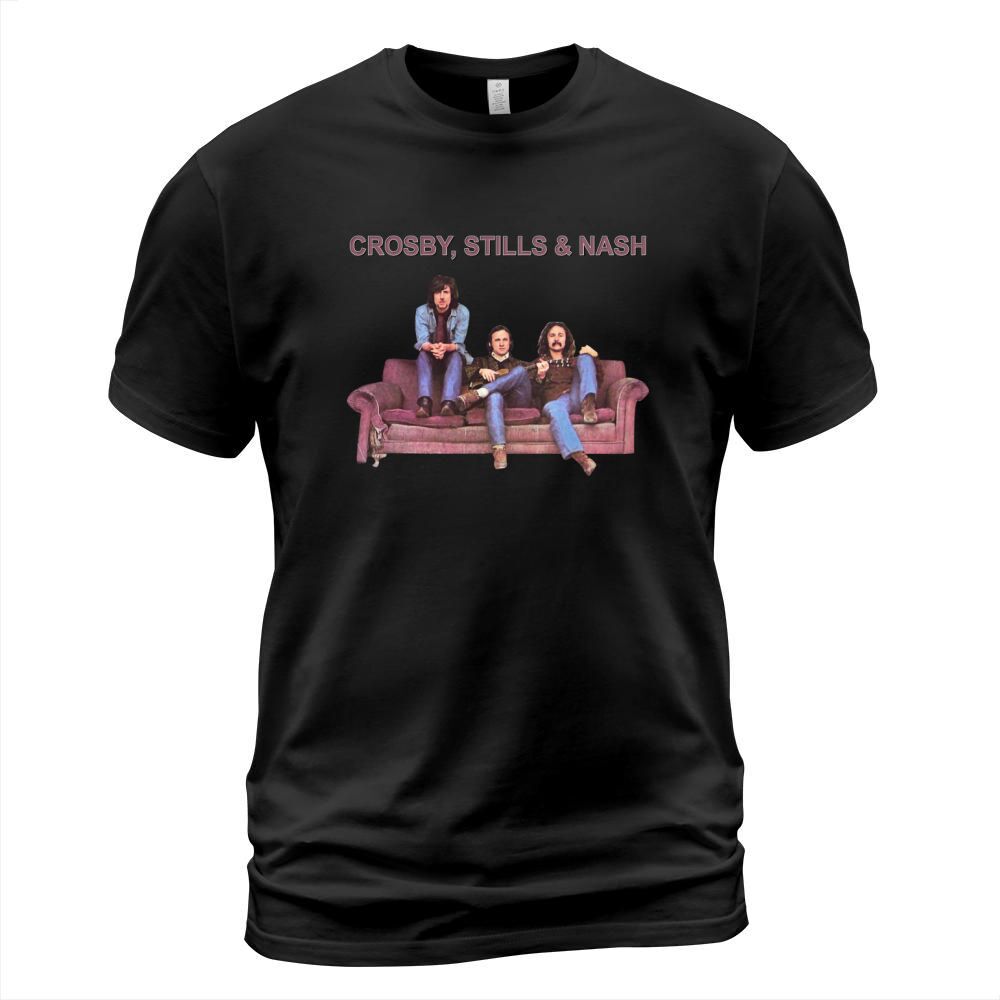 Crosby Stills  Nash band Tshirt T-Shirt Unisex