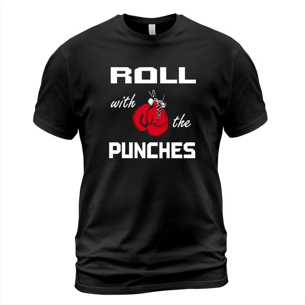 Roll With The Punches Boxing Gloves T-Shirt Unisex