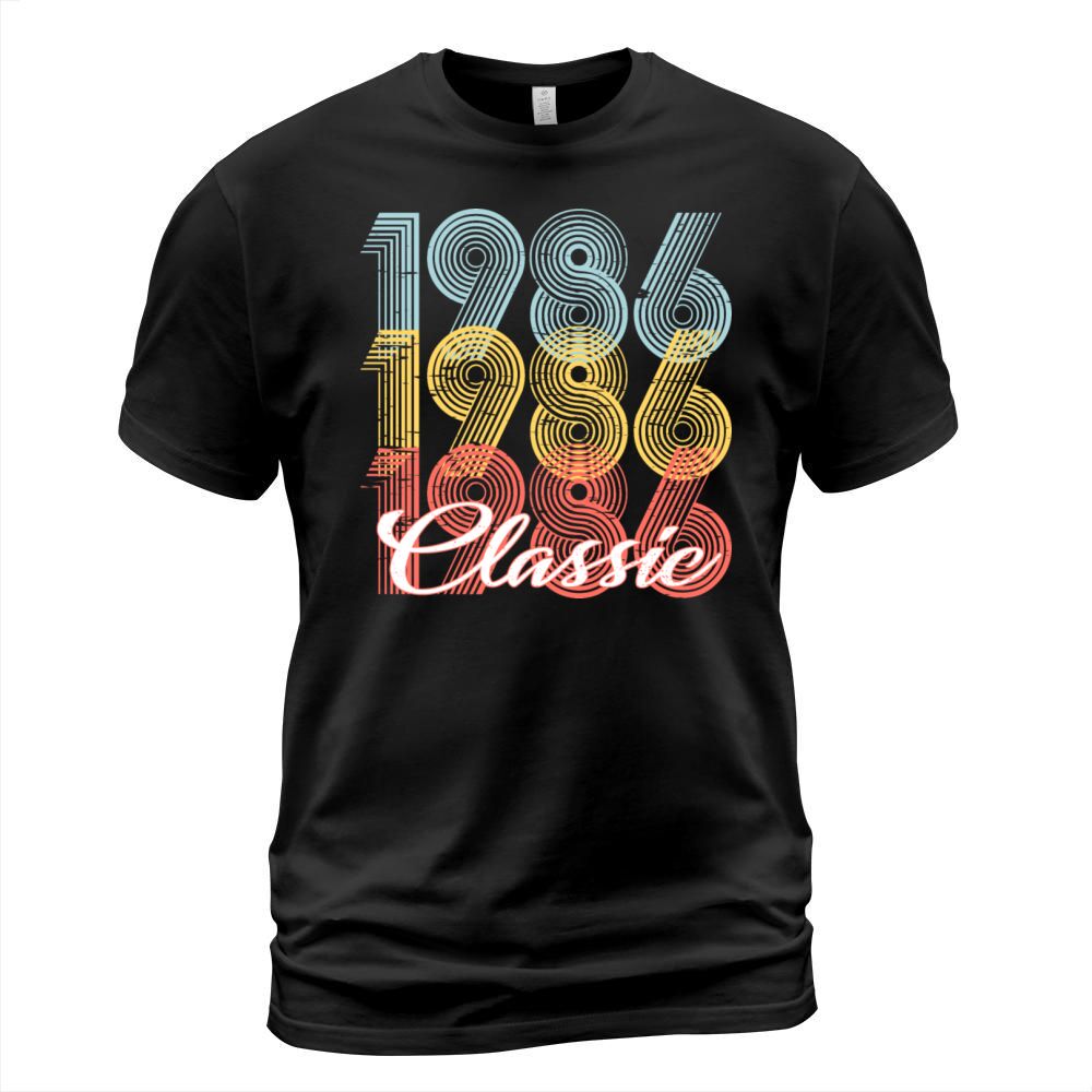 Classic Vintage 35th birthday Shirt Born In 1986 Men's T-Shirt