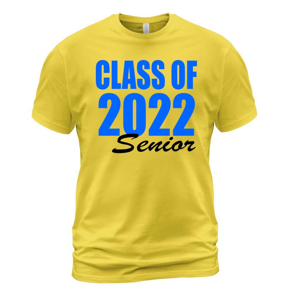 Class of 2022 senior blue Men's T-Shirt
