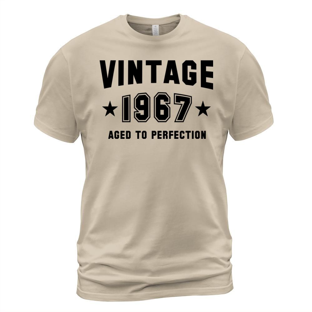 VINTAGE 1967 - Aged To Perfection - Birthday Men's T-Shirt
