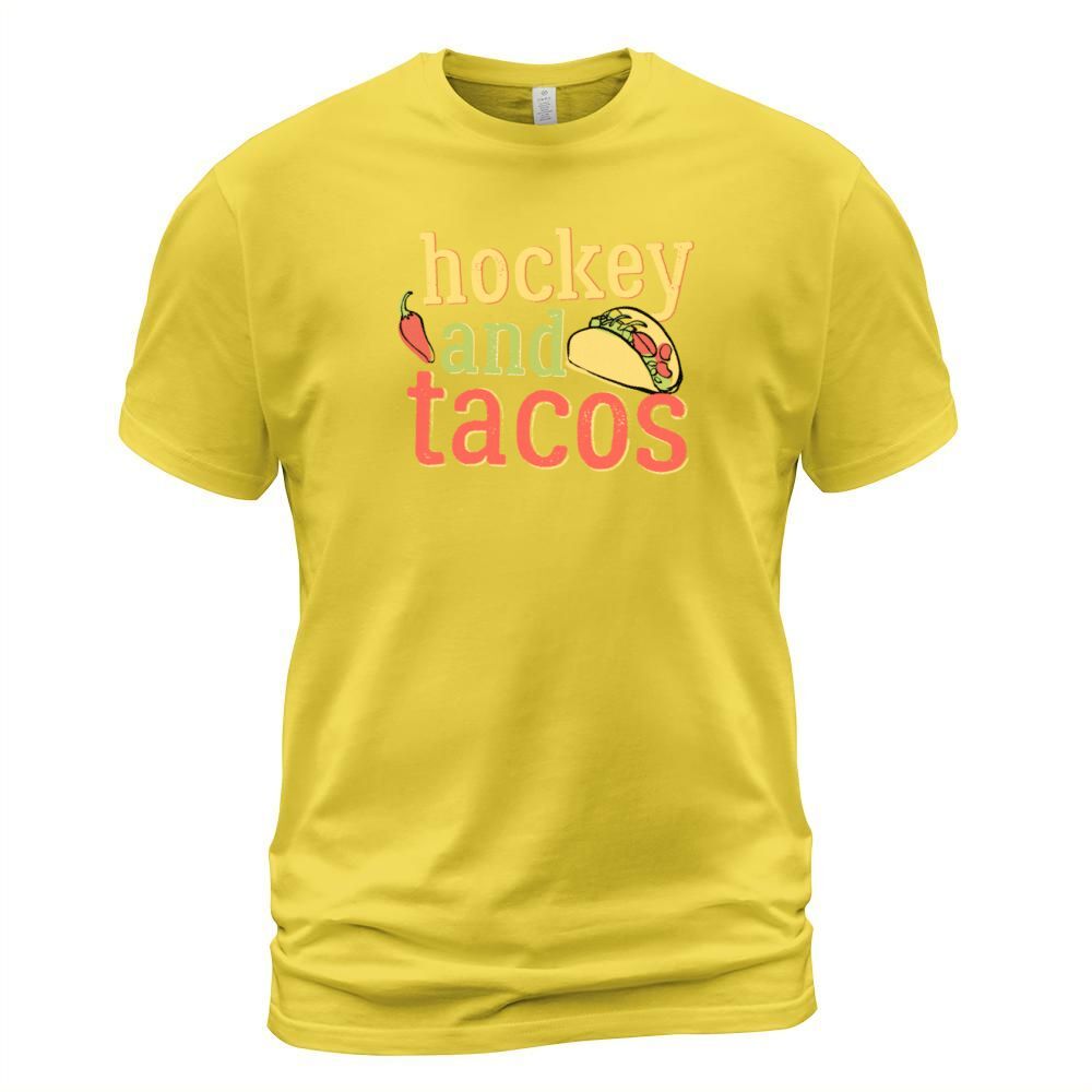 Hockey Tacos And Ice Gift Light Men's T-Shirt