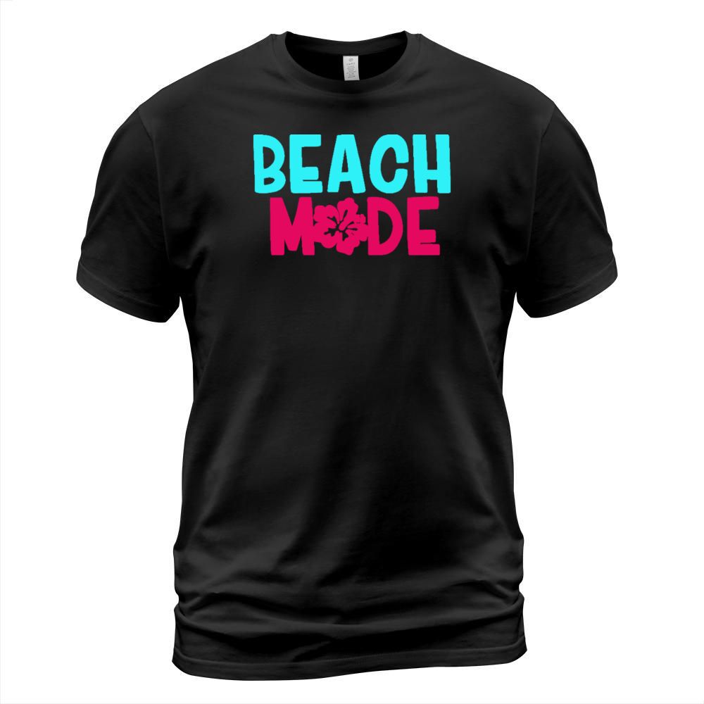 Beach Mode Hibiscus Tropical Luau Men's T-Shirt