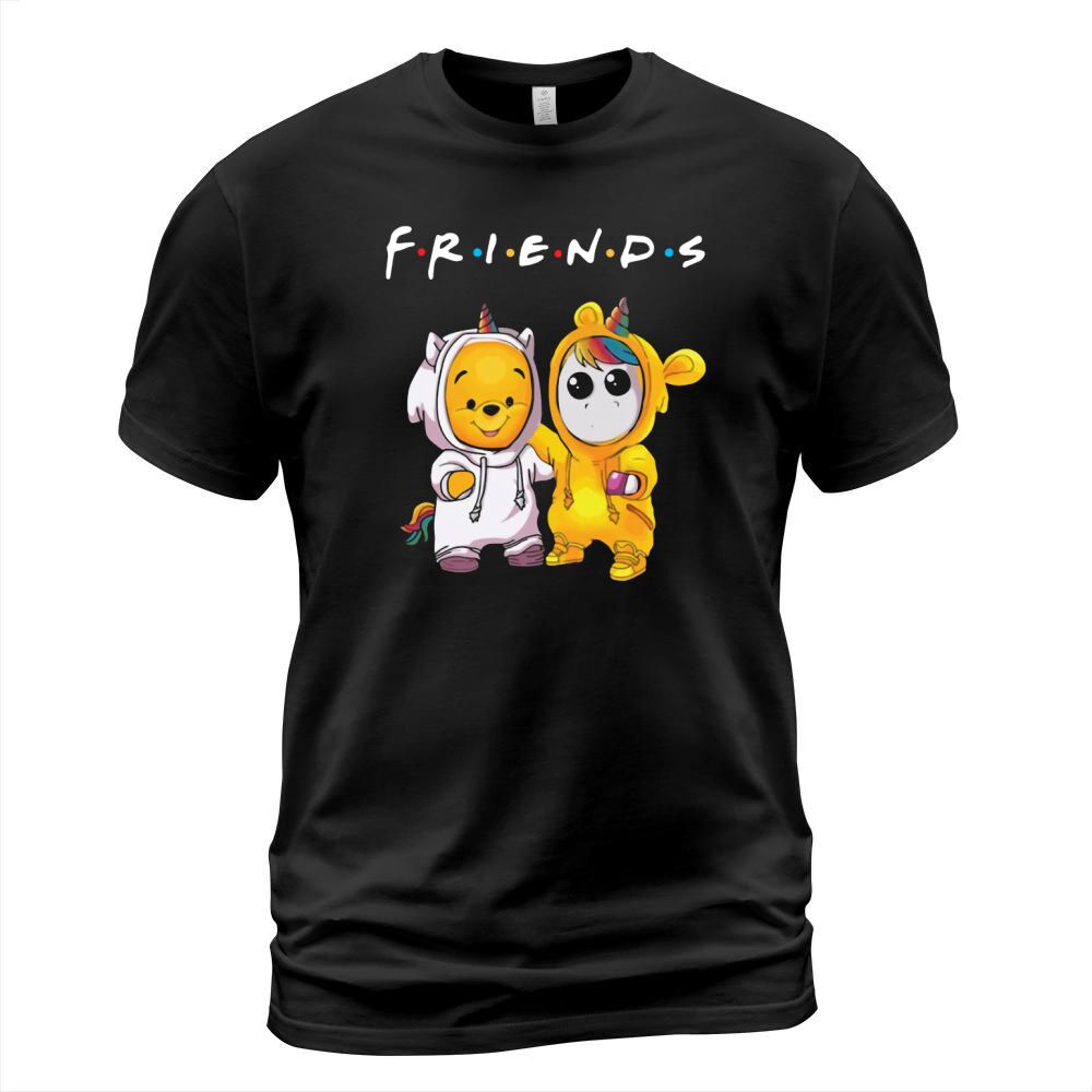 Friends Pooh and Unicorn shirt T-Shirt Unisex